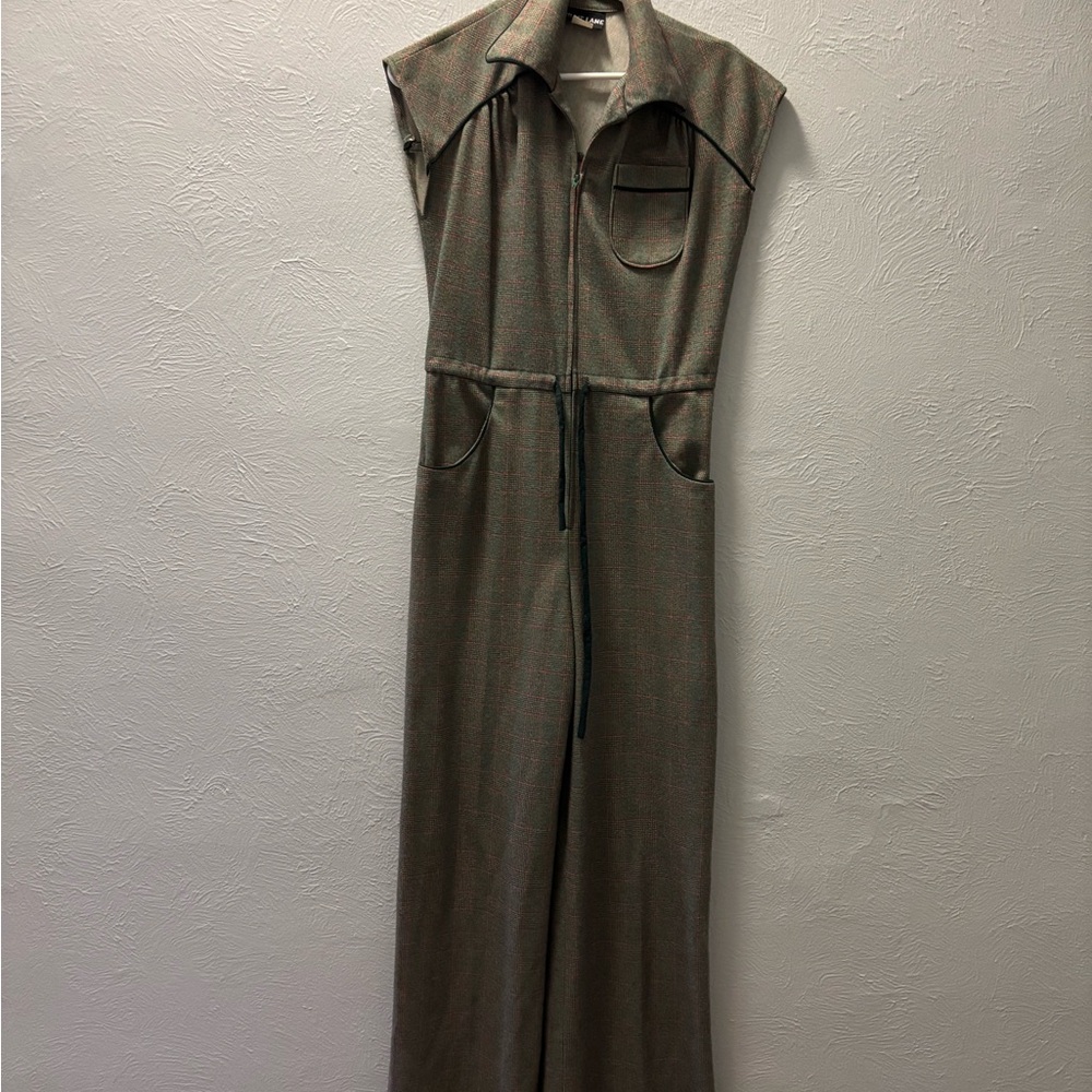 Elegant Women's Tan Jumpsuit